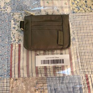 NWT, Canvelle Card Holder
